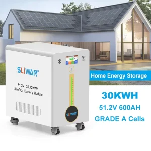 20kWh 30kwh 51.2V 400Ah Battery 600AH Moveable Lithium Solar Power Storage Systems LiFePO4 Pack