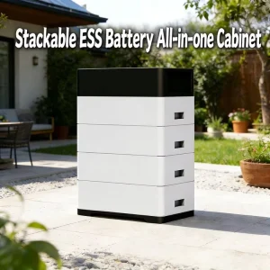 20kWh High Voltage Solar Battery LiFePO4 Stackable Energy Storage System 10 Years Warranty Home Battery Pack