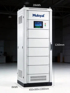 20kWh High-Voltage Stacked LFP Battery System