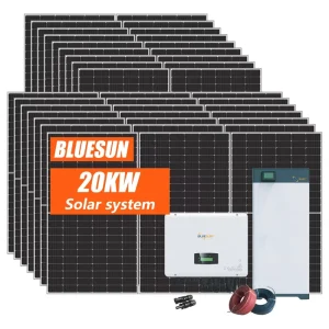 20kw Complete Solar Panels Power Solution for Home Use Quick Installation