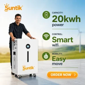 20kwh 400ah Lithium Battery LiFePO4 Household Energy Storage System Lithium Battery Pack Solar Generator for Home Use 51V