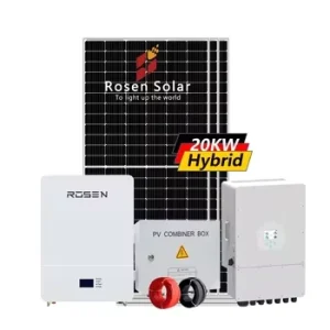 20kwh Solar Battery System Hybrid Inverter 20kw 30kw Solar Power Bank