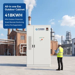 210kW 418kWh Commercial Industrial Energy Storage System Air Cooling IP54