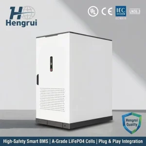 215kWh All-in-One Lithium-Ion ESS with Liquid Cooling and Integrated Fire Suppression for C&I Energy Storage