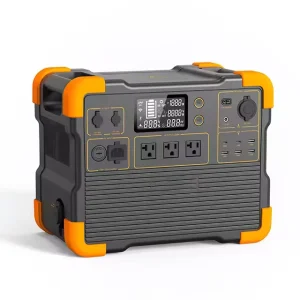 2200W 1536Wh Portable Power Station Solar Generator with 13 Outlets for Travel and RV