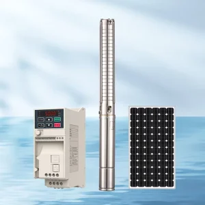 2200W 3HP AC/DC Submersible Solar Water Pump 380V Three Phase for Agricultural Watering