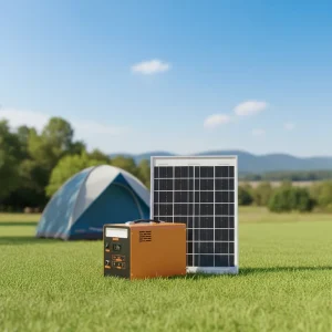 220V Small Solar Power Generation System LiFePO4 Battery Portable Flashlight Emergency Equipment Pure Sine Wave MPPT RV Port