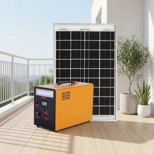 220V solar energy storage system lithium iron phosphate battery portable solar power station 400W portable generator