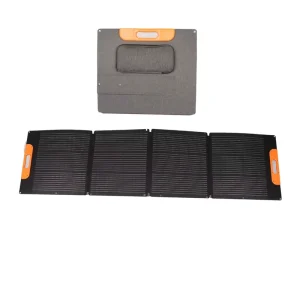 220W 4 Panel Foldable Solar Panel ETFE Waterproof for Portable Monocrystalline Charging Module Camping RV Outdoor Power Supply