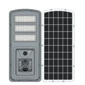 22W DC Road IP65 Aluminum Solar PIR Motion Sensor Dimmable Remote/Smart Control LED Street Light