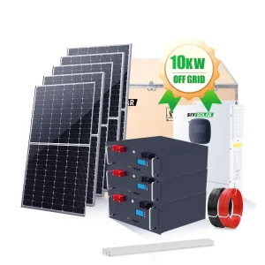 22kw Solar System with Power Station Backup Solar Panels Hybrid Off Grid Solar Panel LifePo4 Battery