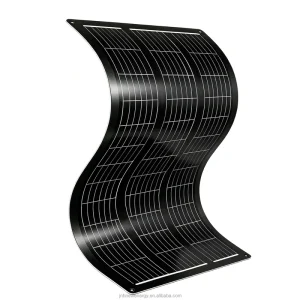 23% High Efficiency 100W 200W PERC Lightweight Thin Film Waterproof Monocrystalline Flexible Solar Panel