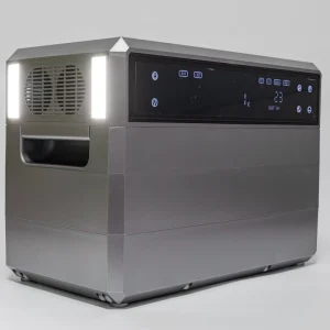 2304Wh Portable Power Station 2000W LiFePO4 Solar Generator MPPT Touch Screen for Home RV Travel
