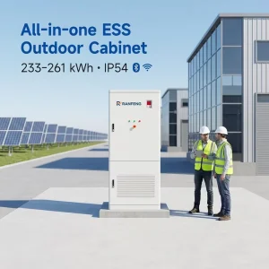 233kWh/241kWh/261kWh Commercial and Industrial Solar Energy Storage System, 125kW Inverter, All-in-One Outdoor BESS Cabinet, C&I ESS, OEM