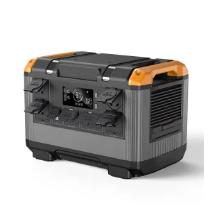 2400W 220V LiFePO4 Solar & Car Charging Portable Outdoor Emergency Power Backup Battery Storage Generator with 2016Wh Capacity