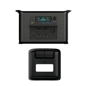 2400W High Power Solar Panel Portable Power Station LiFePO4 Battery Pure Sine Wave for Outdoor Camping Emergency Energy Storage