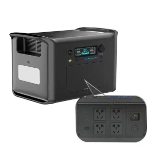 2400W Portable Power Station 2048Wh Solar Generator Lithium Battery Home Emergency Energy Storage Supply Pure Sine Car