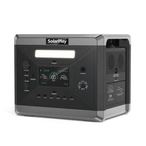 2400W Portable Power Station 2160Wh LiFePO4 Battery 1.5H Fast Charge UPS 14 Ports Solar Generator