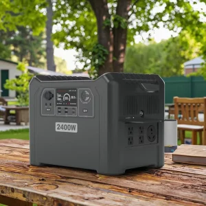 2400W Portable Solar Power Station Mobile Generators for Outdoor Camping