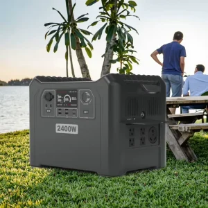 2400W Portable Solar Power Station Mobile Generators for Outdoor Camping