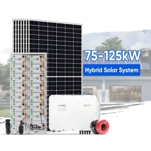 241KWh All in One Lithium Ion Solar Generator Commercial Industrial Energy Storage System Hybrid PV Inverter Storage Cabinet