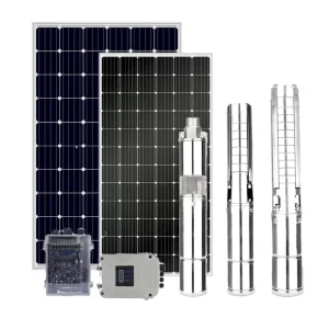 24V~110V Solar DC Submersible Pump for Irrigation