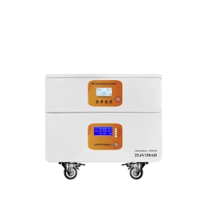 24V3.6KW Hybrid All in One Inverter +3.84KWH Battery Pack LiFePo4 Battery MPPT BMS