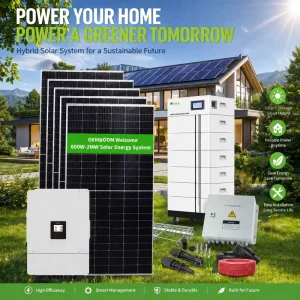 25 kW Hybrid Solar Energy Storage System Kit 20 kW 25 kW 30 kW 40 kW 50 kW for Home Use