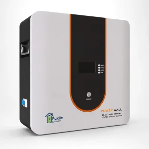 25.6V 100Ah LiFePO4 Split Hybrid Grid Wall Mounted Solar Battery 2.56kWh Home Energy Storage Battery Pack Smart BMS CAN RS485