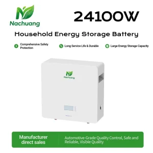 25.6V100Ah 24100w Solar Lithium-Ion Battery Household Energy Storage Battery