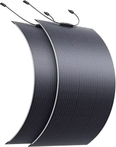 250W 39V Flexible ETFE Monocrystalline Solar Panel for Railboat RV Roof Balcony Camping