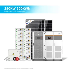 250kW ESS Hybrid Solar Inverter with Lithium Battery, 500kWh Customized Container EPC System