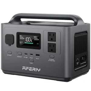 256Wh Capacity Energy Storage Battery Solar Power Generator Portable Power Supply LiFePO4 Outdoor Camping Generator