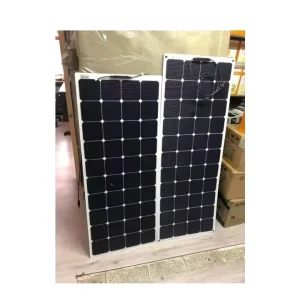 25V 150W 155W Flexible Monocrystalline Solar Panel with IP67 Junction Box
