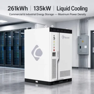 261kWh 135kW All-in-one Battery Energy Storage System Liquid Cooling 8000 Cycle IP67 for Industrial Solar Farm