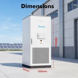 261kWh All-in-One C&I ESS LFP 6000 Cycles 80% DOD LiFePO4 Liquid Cooling Industrial Solar Battery Storage System