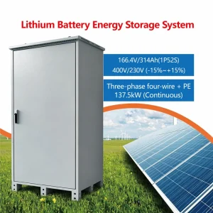 261kWh Industrial Storage Cabinet Commercial Solar Power System Factory Backup