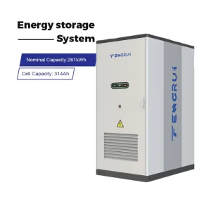 261kWh Solar Battery Storage 125kW Liquid-Cooled ESS Battery Pack