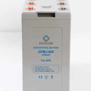 2V Lead Crystal Solar Battery for Solar Panel System