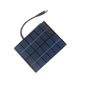 2Watt Polycrystalline Solar Cells 12V Solar Panel with DC Port for DIY Solar Street Lights