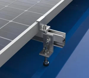 2kW Solar Panel L Feet Corrugated Roof Mounting Brackets Clamp