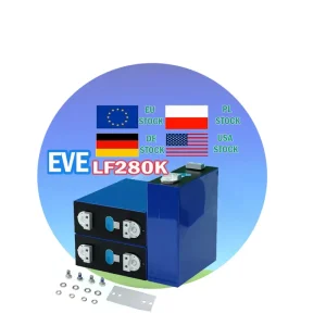 3.2V 280Ah Grade A 8000 Cycles LiFePO4 Cells for Solar Home Energy Storage