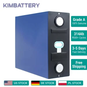 3.2V 314Ah 280Ah 230Ah 100Ah Rechargeable LiFePO4 Lithium Battery Cells for Solar Energy Storage EV Power