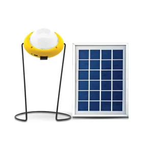 300 Lumens of Brightness Emergency Indoor Solar Light Lamp with USB Mobile Charging Solar LED Rechargeable Light