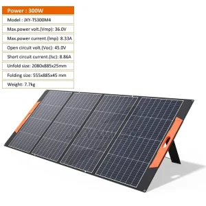 300 Watt 36 Volt Expandable Foldable Solar Panel Portable Solar Blanket OEM