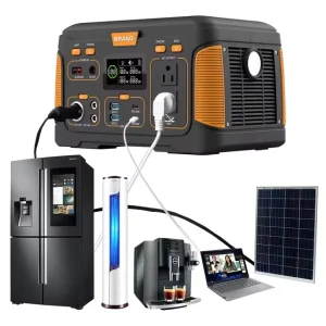 3000W 10000W MPPT Controller Portable Power Station LiFePO4 Battery Solar Generator for Camping Home Backup Emergency Use