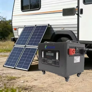 3000W 4000Wh Portable Power Station Camping Solar Generator Outdoor Power Backup Off-Grid Solar Battery