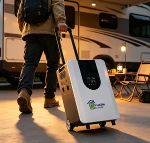 3000W 4kWh Portable LiFePO4 Power Station Pure Sine Wave Solar Generator AC Car Charging for Outdoor Camping RV Home