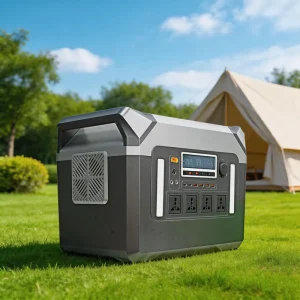3000W Portable Power Station 2304WH High Capacity Power Bank LiFePO4 Battery Solar Generator for RV Travel Camping Outdoor