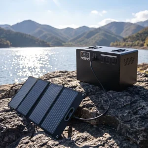 3000W Pure Sine Wave Portable Power Station LiFePO4 220V AC Solar Generator USB C Emergency Backup Outdoor Camping EU UK AU US